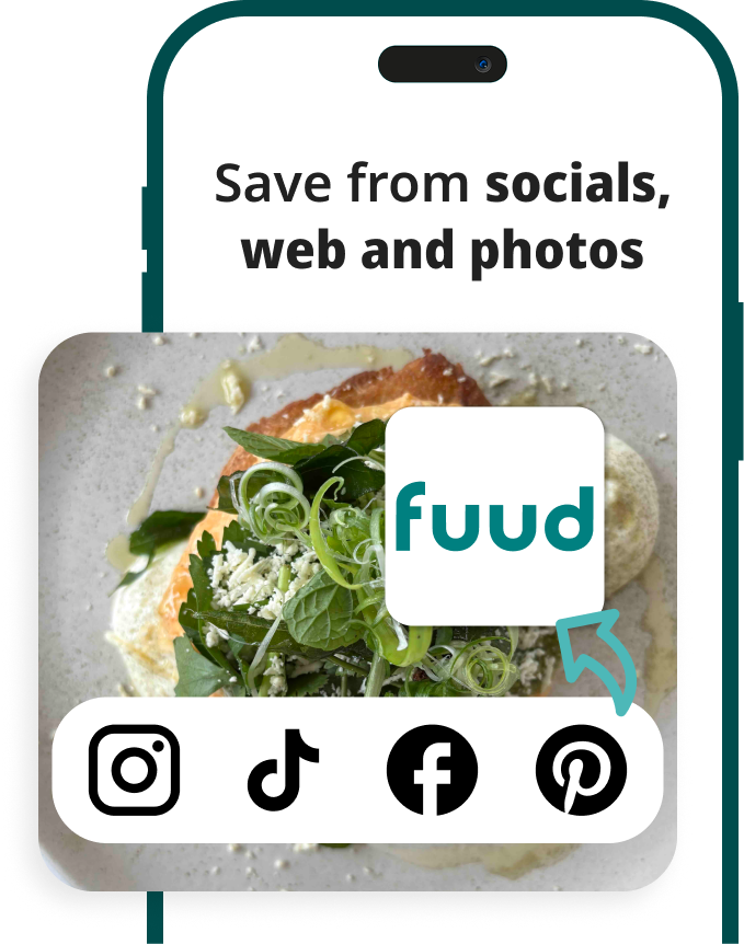 fuud - Save recipes